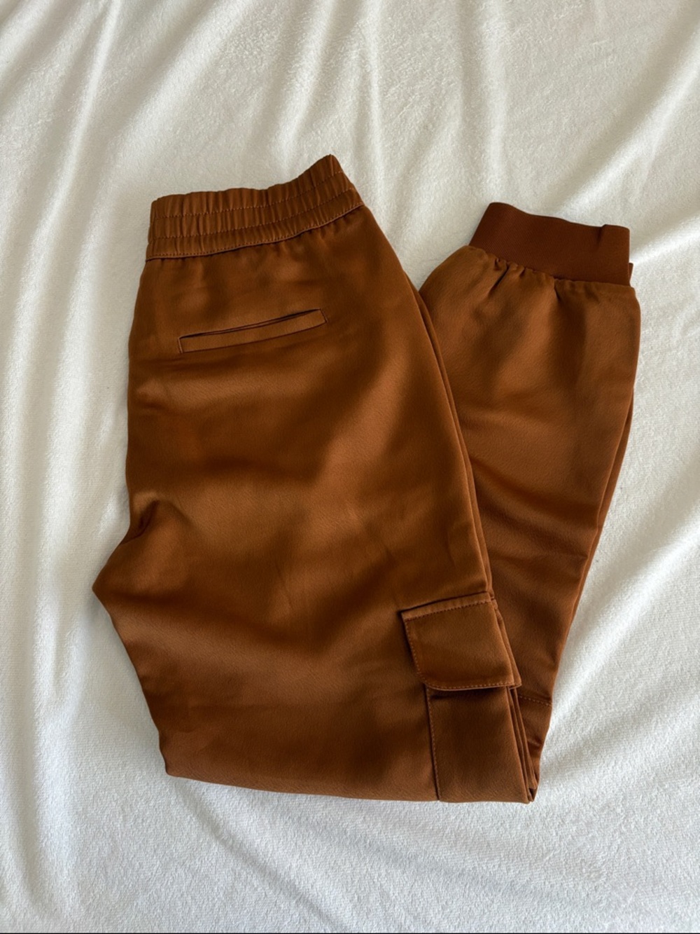 Banana Republic Tan Brown Elastic Waist Pants